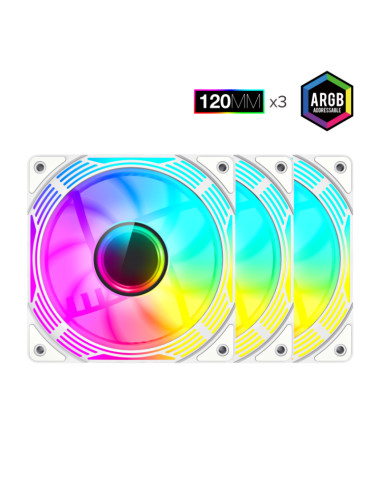 Gamemax Case Fan | KF300R WH | White