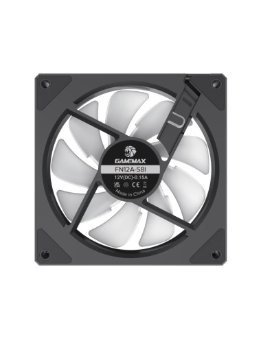 Gamemax Case Fan | FN12A-S8I | Black