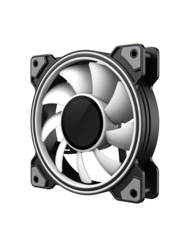Gamemax Case Fan | DUAL RING INFINITY BK | Black