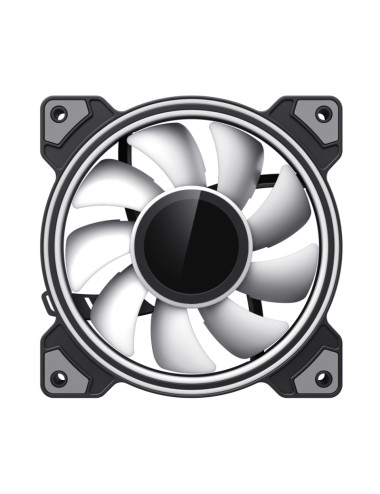 Gamemax Case Fan | DUAL RING INFINITY BK | Black
