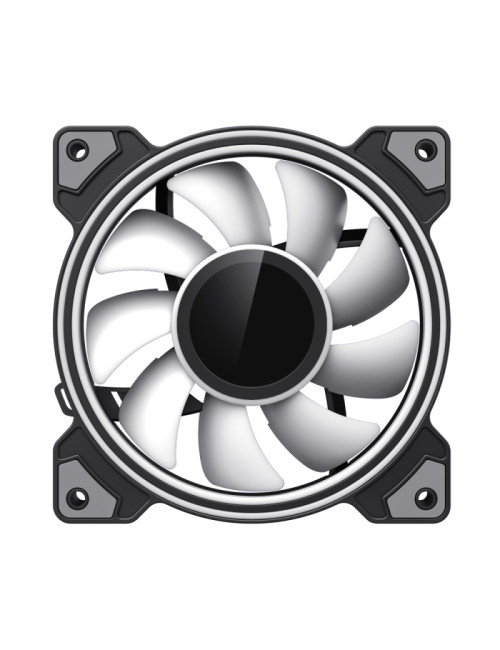 Gamemax Case Fan | DUAL RING INFINITY BK | Black