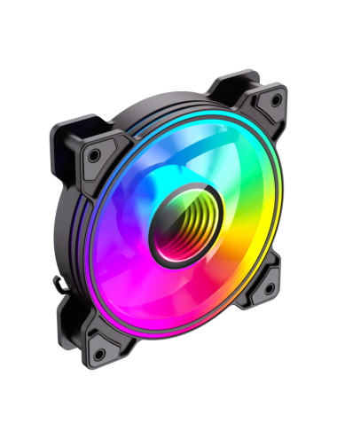 Gamemax Case Fan | DUAL RING INFINITY BK | Black