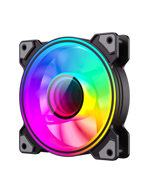 Gamemax Case Fan | DUAL RING INFINITY BK | Black