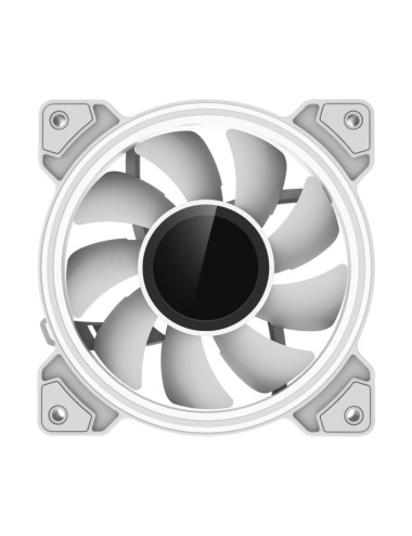 Gamemax Case Fan | DUAL RING INFINITY WH | White