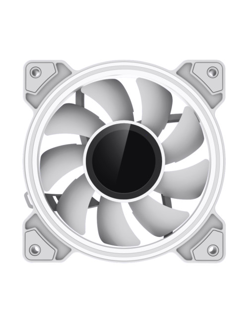 Gamemax Case Fan | DUAL RING INFINITY WH | White