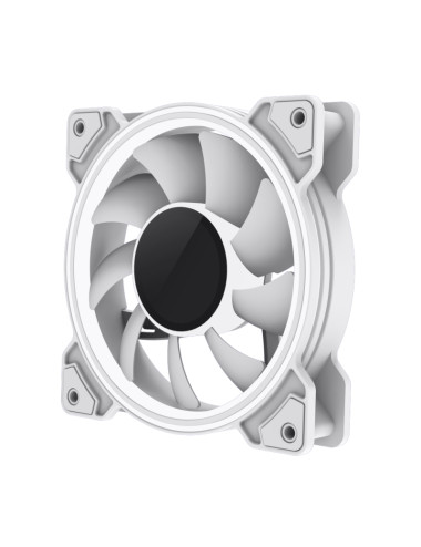 Gamemax Case Fan | DUAL RING INFINITY WH | White