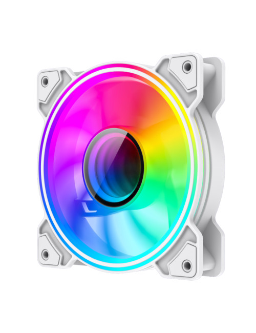 Gamemax Case Fan | DUAL RING INFINITY WH | White
