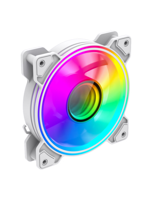 Gamemax Case Fan | DUAL RING INFINITY WH | White
