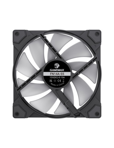 Gamemax Case Fan | FN14A-S5 | Black