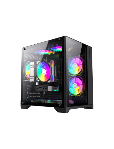 Gamemax Case | INFINITY MINI BK | M-ATX