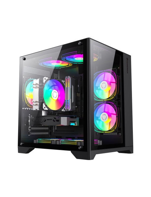 Gamemax Case | INFINITY MINI BK | M-ATX