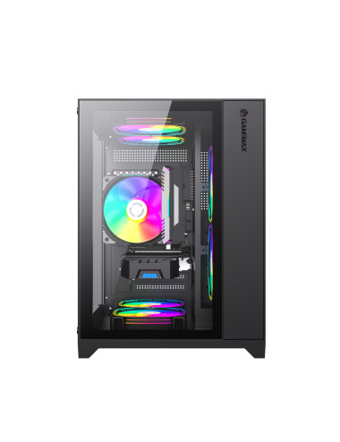 Gamemax Case | INFINITY MINI BK | M-ATX