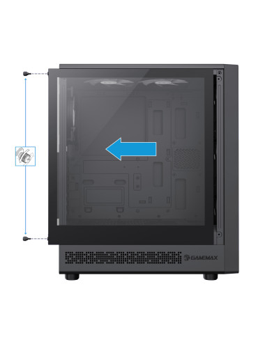 Gamemax Case | STORM 2 AB | ATX