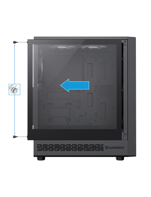 Gamemax Case | STORM 2 AB | ATX