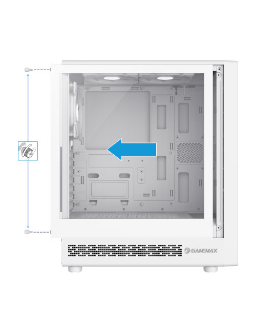 Gamemax Case | STORM 2 AW | ATX