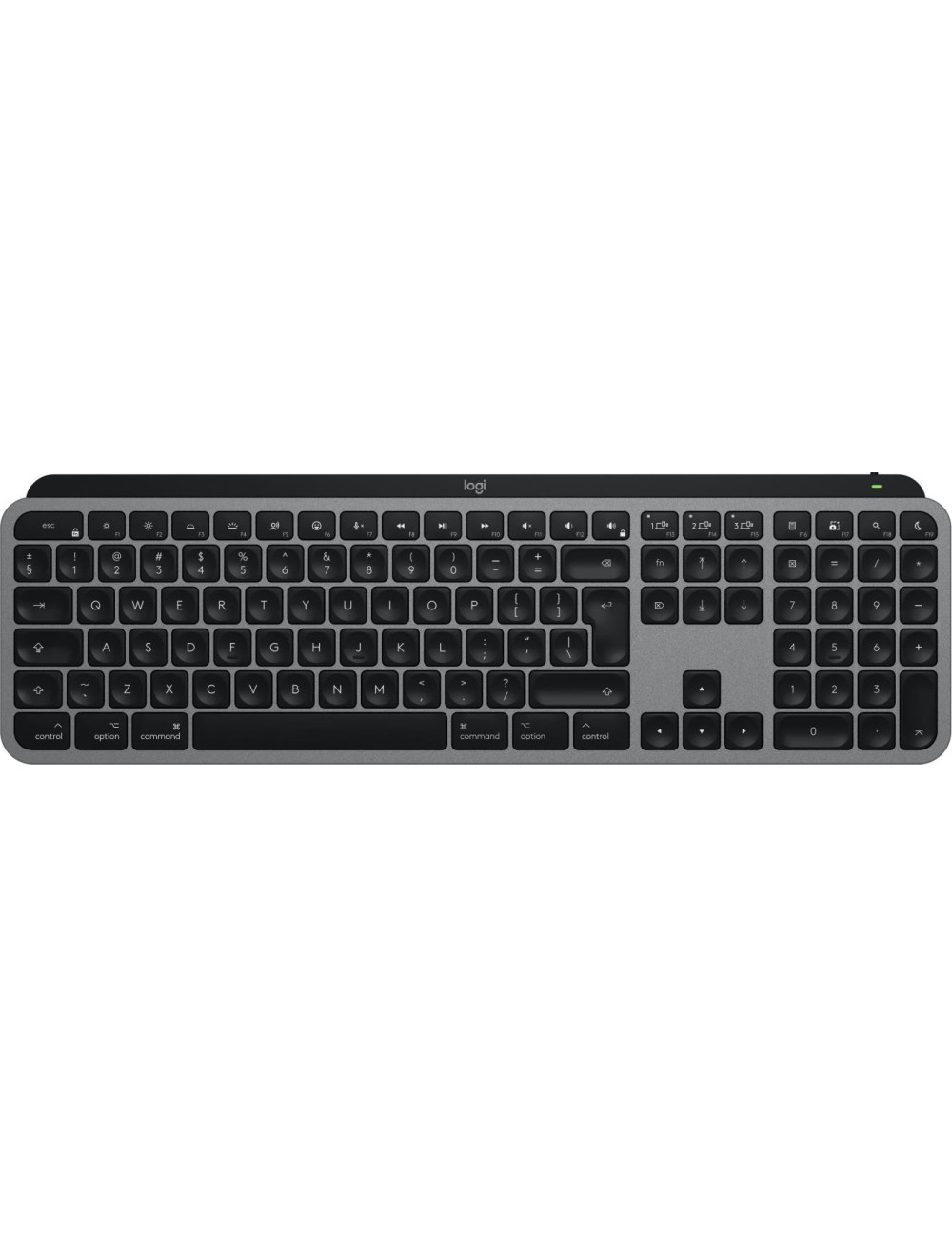 KEYBOARD WRL MX KEYS S MAC/SPACE GREY 920-011637 LOGITECH