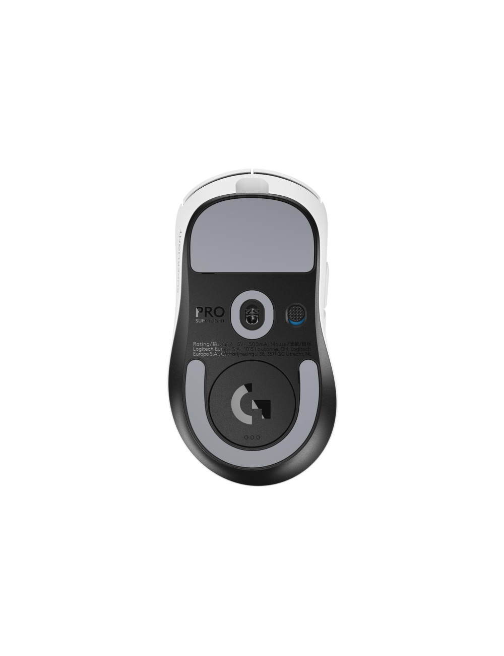 MOUSE USB WRL PRO X SUPERLIGHT/2DEX WHITE 910-007365 LOGITECH