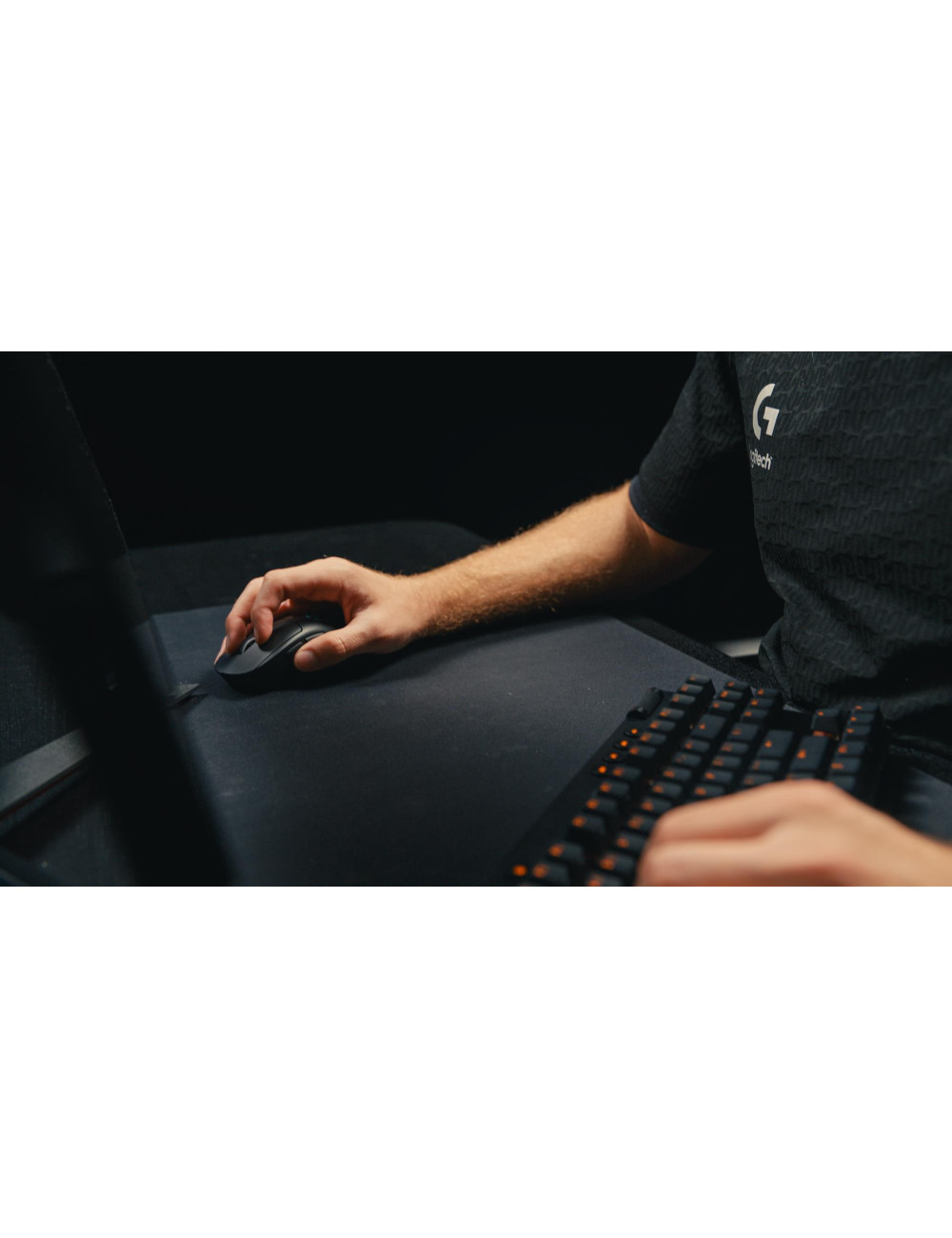 MOUSE USB WRL PRO X SUPERLIGHT/2DEX BLACK 910-007357 LOGITECH
