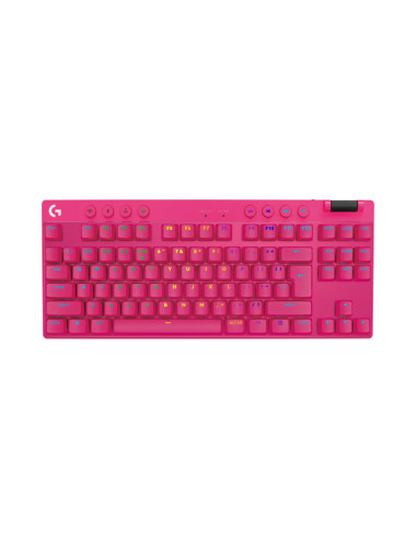 KEYBOARD WRL PRO X TKL/PINK 920-012159 LOGITECH