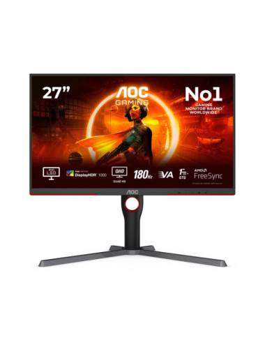 AOC Q27G3XMN/BK - 27"...