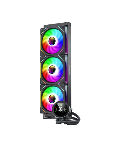 Gamemax CPU Liquid Cooler | ICEBURG 360 DIGITAL BK | Black