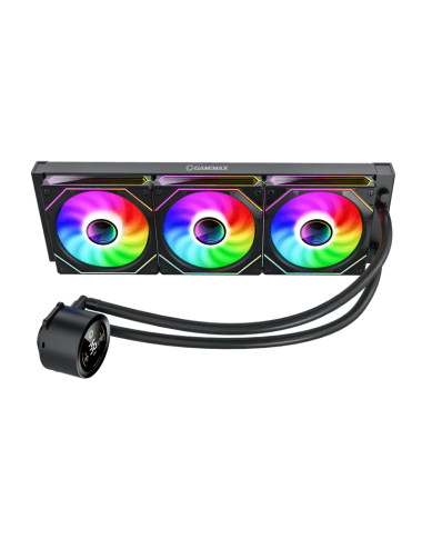 Gamemax CPU Liquid Cooler | ICEBURG 360 DIGITAL BK | Black