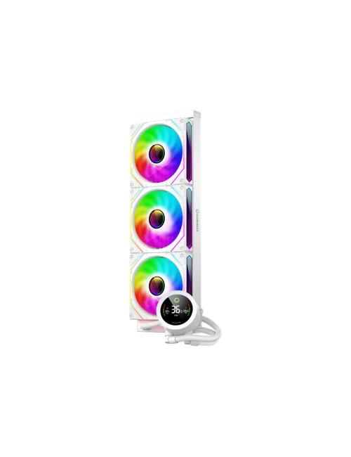 Gamemax CPU Liquid Cooler | ICEBURG 360 DIGITAL WH | White