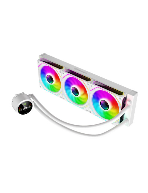 Gamemax CPU Liquid Cooler | ICEBURG 360 DIGITAL WH | White