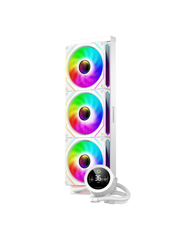 Gamemax CPU Liquid Cooler | ICEBURG 360 DIGITAL WH | White