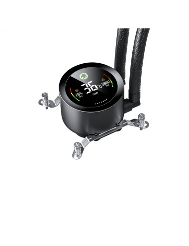 Gamemax CPU Liquid Cooler | ICEBURG 240 DIGITAL BK | Black
