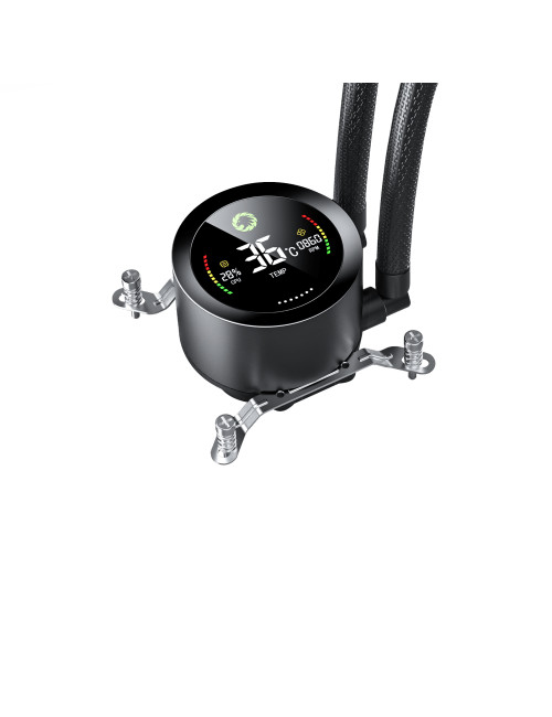 Gamemax CPU Liquid Cooler | ICEBURG 240 DIGITAL BK | Black