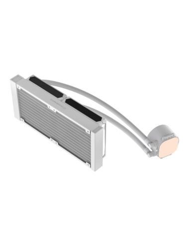 Gamemax CPU Liquid Cooler | ICEBURG 240 DIGITAL WH | White