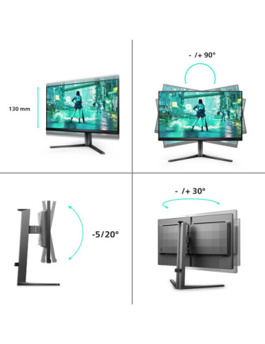 Philips Monitor 25M2N3200U...