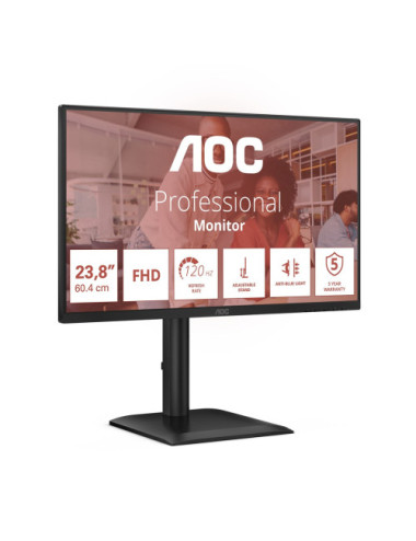 AOC 24E4U computer monitor...