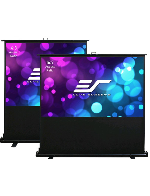 Elite Screens F107XWH2 Portable Screen, 107", 16:9, Black