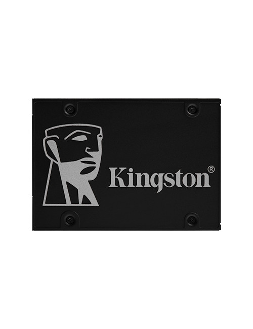 Kingston KC600 256 GB, SSD form factor 2.5", SSD interface SATA, Write speed 500 MB/s, Read speed 550 MB/s