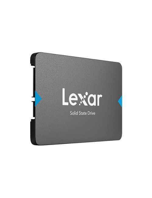 Lexar SSD NQ100 240 GB, SSD form factor 2.5, SSD interface SATA III, Write speed 445 MB/s, Read speed 550 MB/s