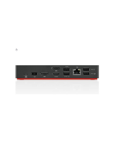 Universal USB USB-C Dock (Max displays: 3/Max resolution: 4K/60Hz/Supports: 2x4K/60Hz/1xEthernet LAN (RJ-45)/2xDP 1.4/1xHDMI 2.0