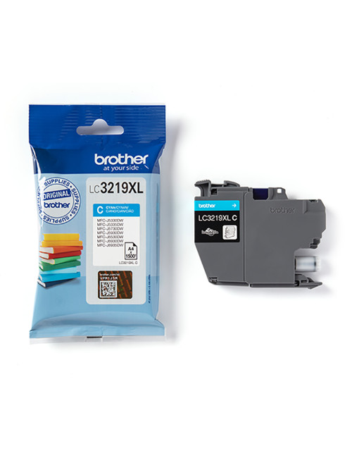 Brother Super High Yield Ink Cartridge LC3219XLBK Cyan