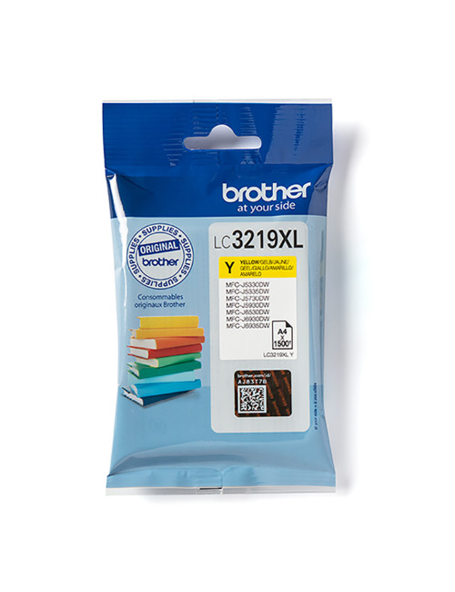 Brother Super High Yield Ink Cartridge LC3219XLBK Yellow