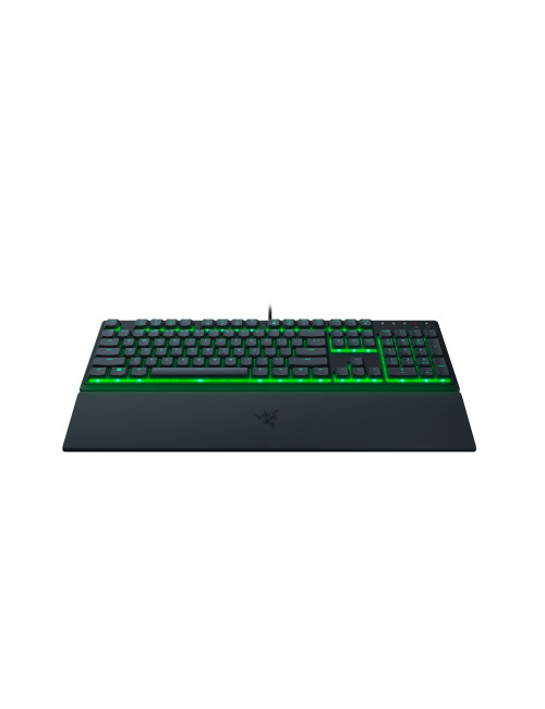 Razer Gaming Keyboard Ornata V3 X RGB LED light, US, Wired, Black, Silent Membrane, Numeric keypad