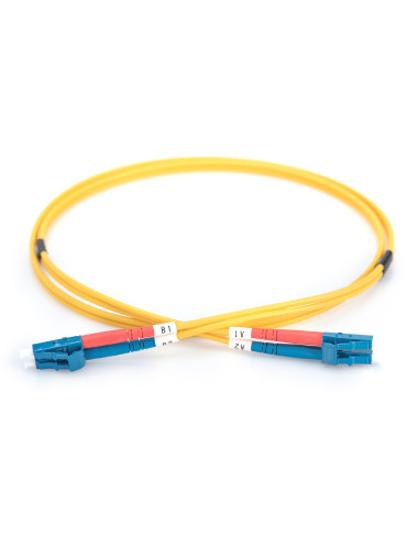 Digitus FO Patch Cord, Duplex, LC to LC SM OS2 09/125 , 1 m