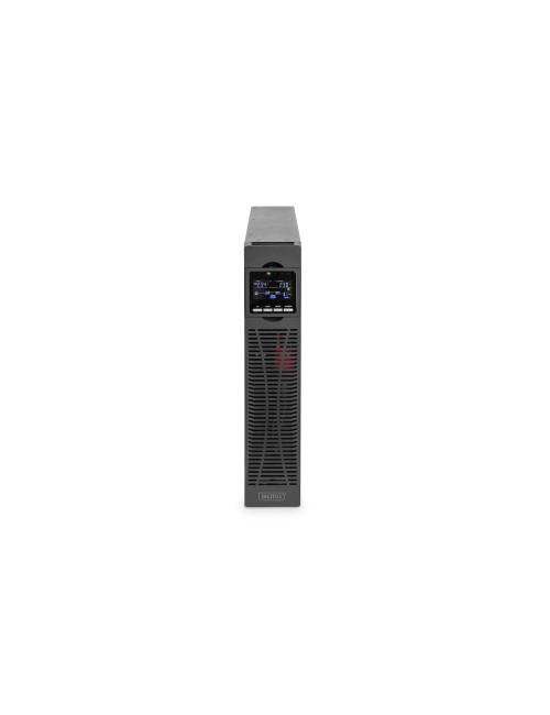 DIGITUS OnLine UPS, rack/tower, 3000VA, 3000W, LCD, 8 x C13, 1 x C19, RS-232, USB, SNMP card (optional), relay card (optional) D