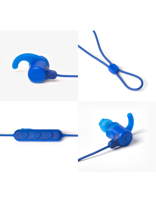 Skullcandy Earphones with mic JIB+ WIRELESS In-ear, Microphone, Wireless, Cobalt Blue