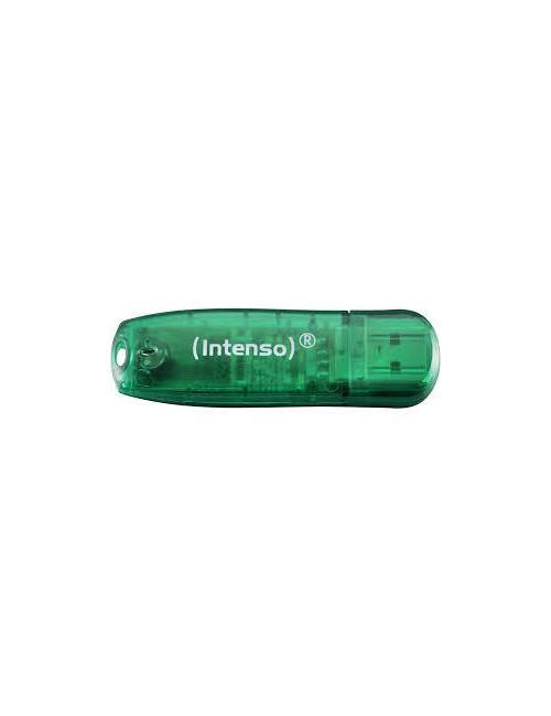 MEMORY DRIVE FLASH USB2 8GB/GREEN 3502460 INTENSO