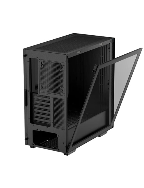 Deepcool MID TOWER CASE CH510 Side window, Black, Mid-Tower, Power supply included No