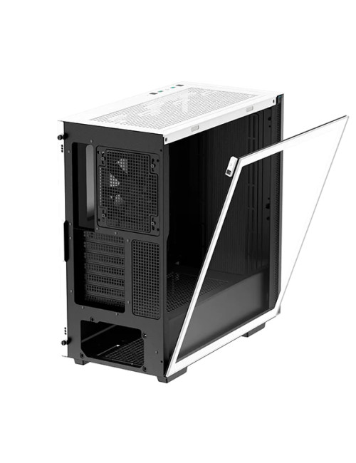 Deepcool MID TOWER CASE CH510 Side window, White, Mid-Tower, Power supply included No