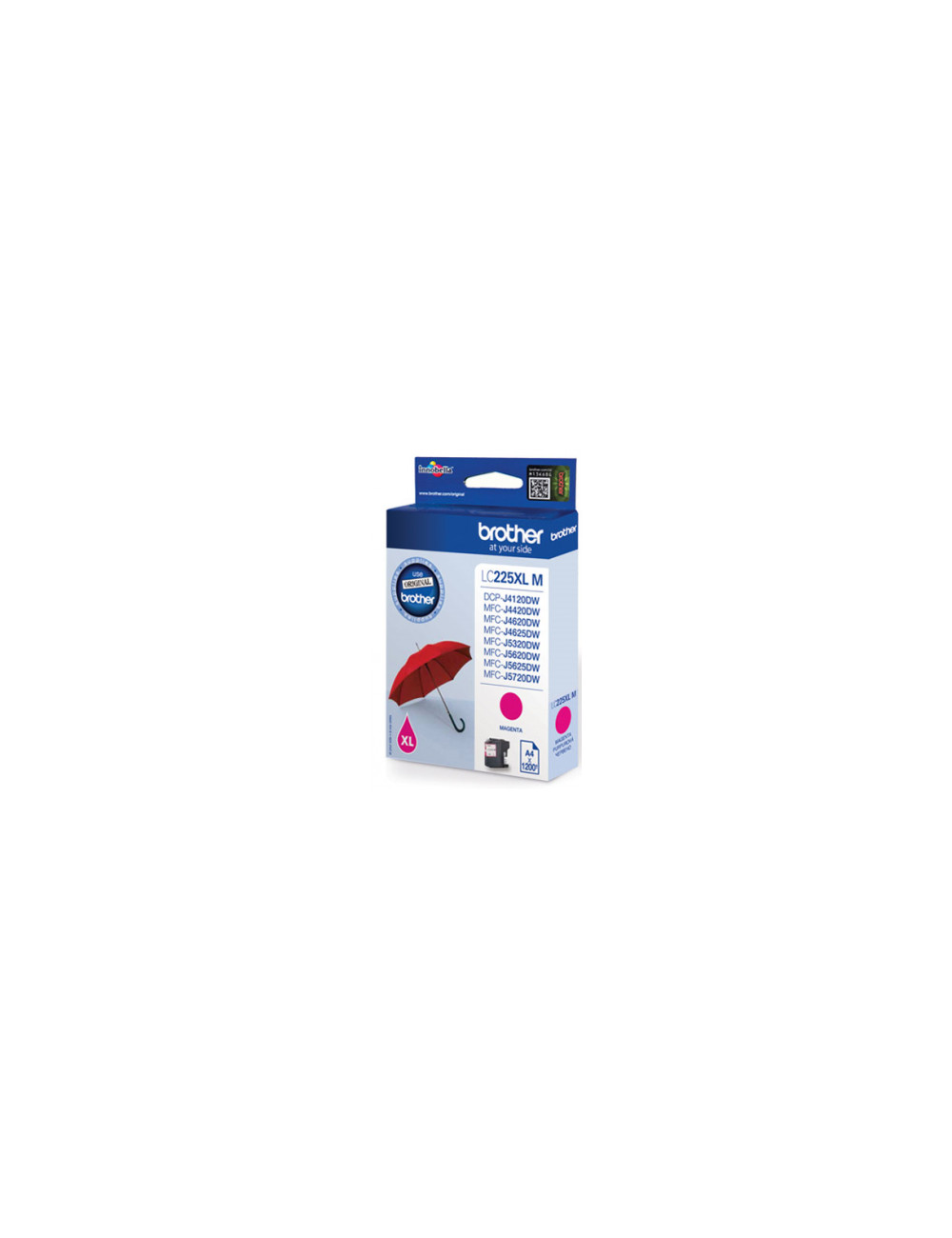 Brother LC-225XLM Ink Cartridge, Magenta