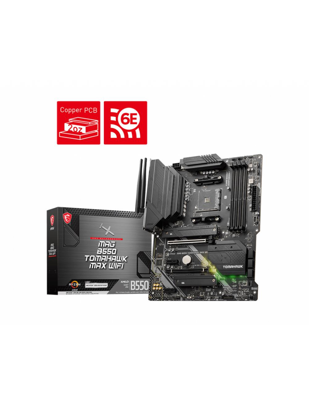 MB AMD B550 SAM4 ATX/MAG B550 TOMAHAWK MAX WIFI MSI