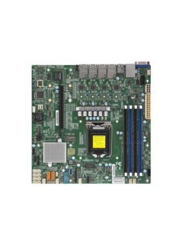 SERVER MB C242 S1151 MATX/MBD-X11SCL-LN4F-B SUPERMICRO